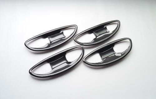 ABS Carbon Look Exterior Door Handle Bowl Cover for Corolla 2015-2018 B n