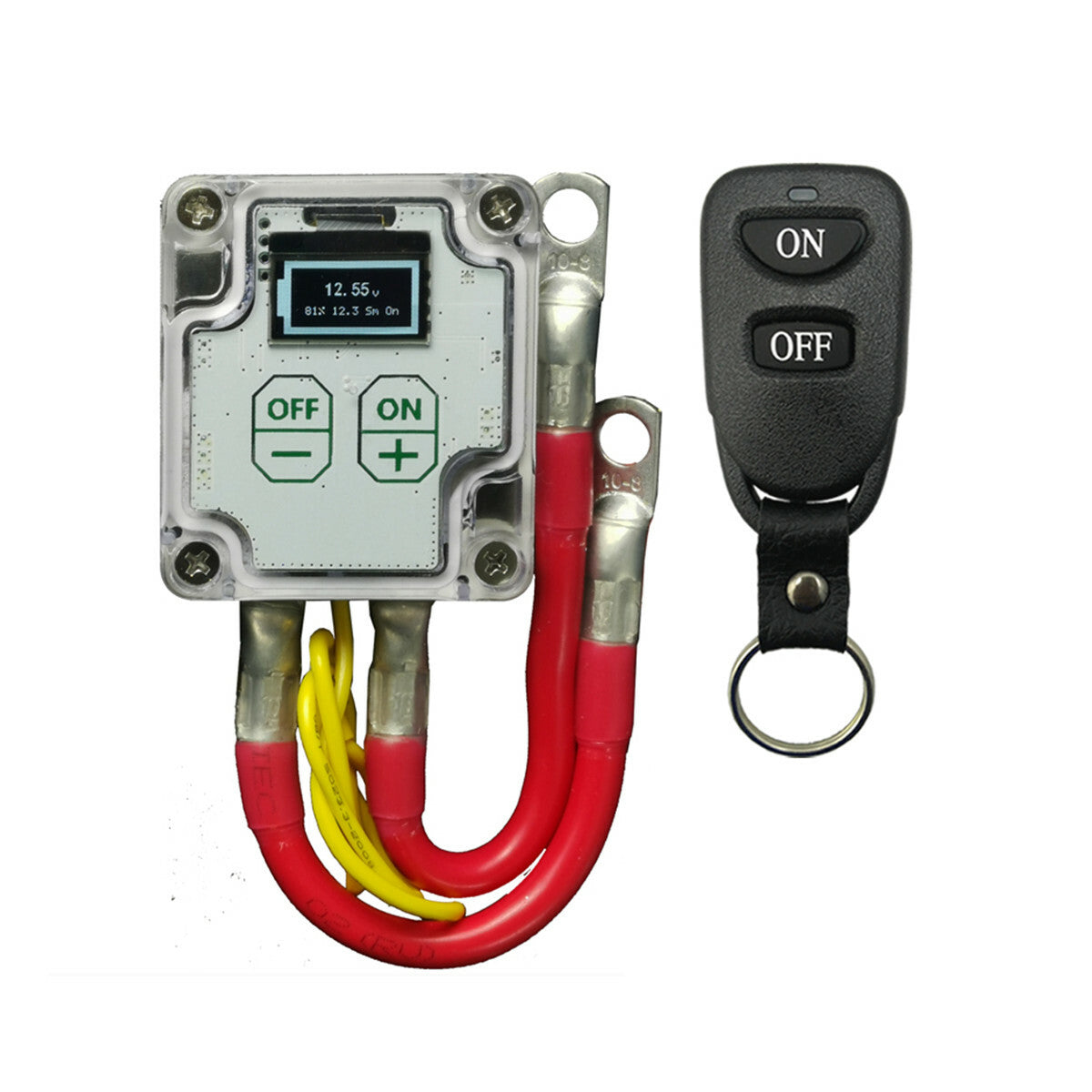 Car Battery Isolator Disconnect Cut Off Power Switch With Remote Control