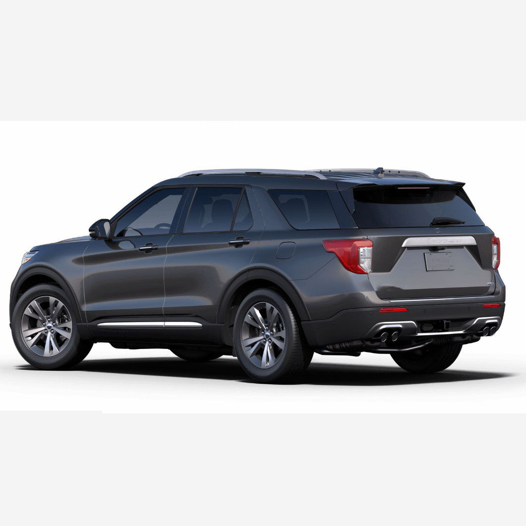 for Ford Explorer 2020-2024 ABS outside door body side molding chrome cover trim