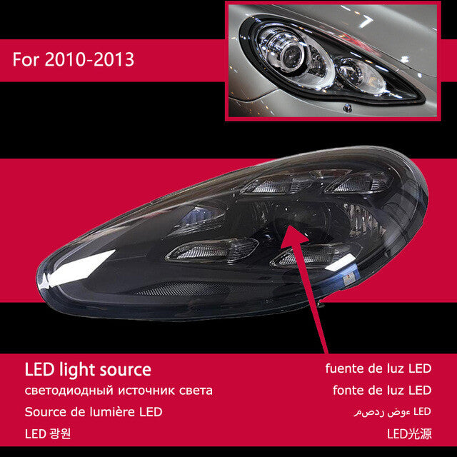 LED Headlights for Porsche for Panamera 2014-2017 Front DRL Signal Lamps Assembly