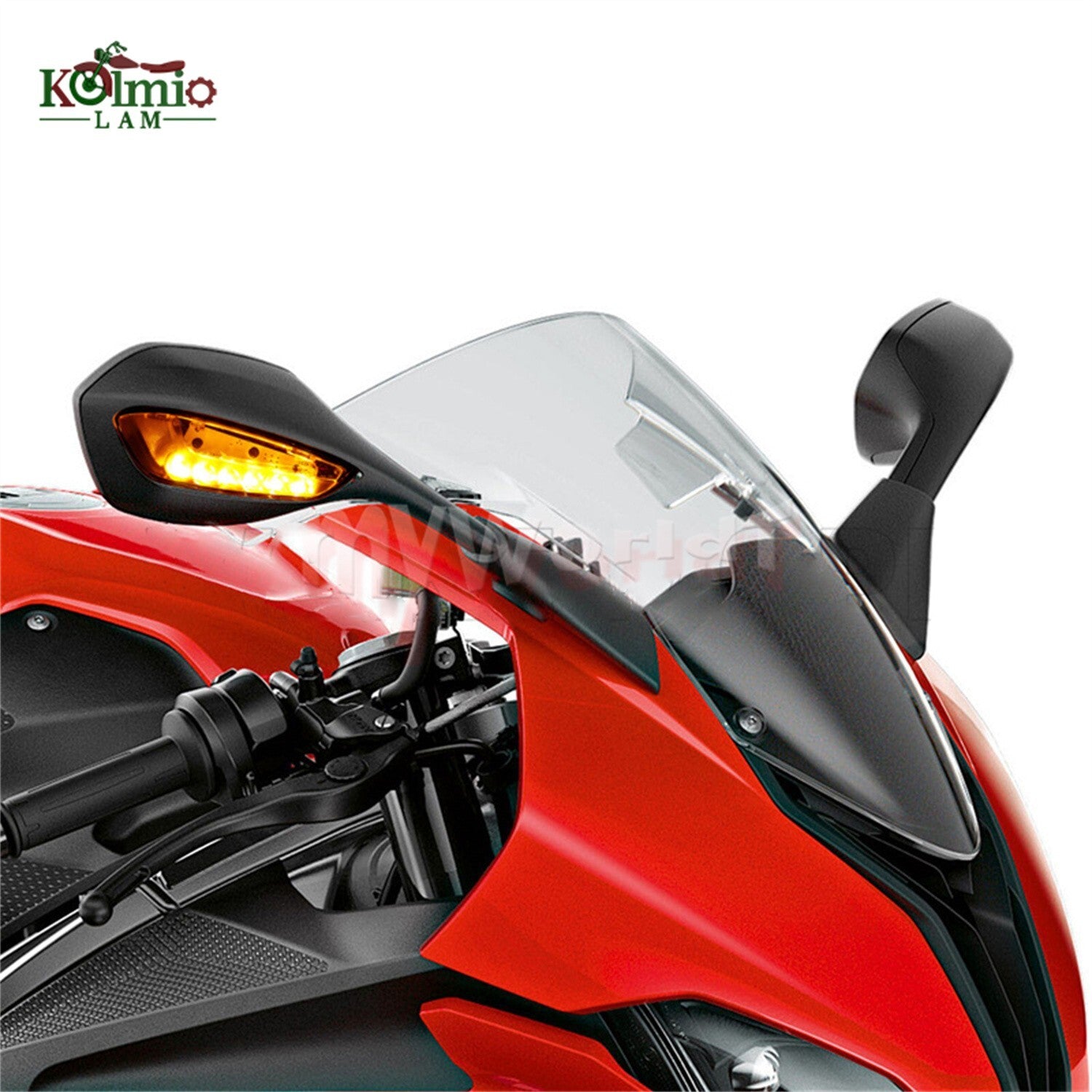 Turn Signal Rearview Side Mirror Fit for BMW S1000RR M1000RR 2019-2022