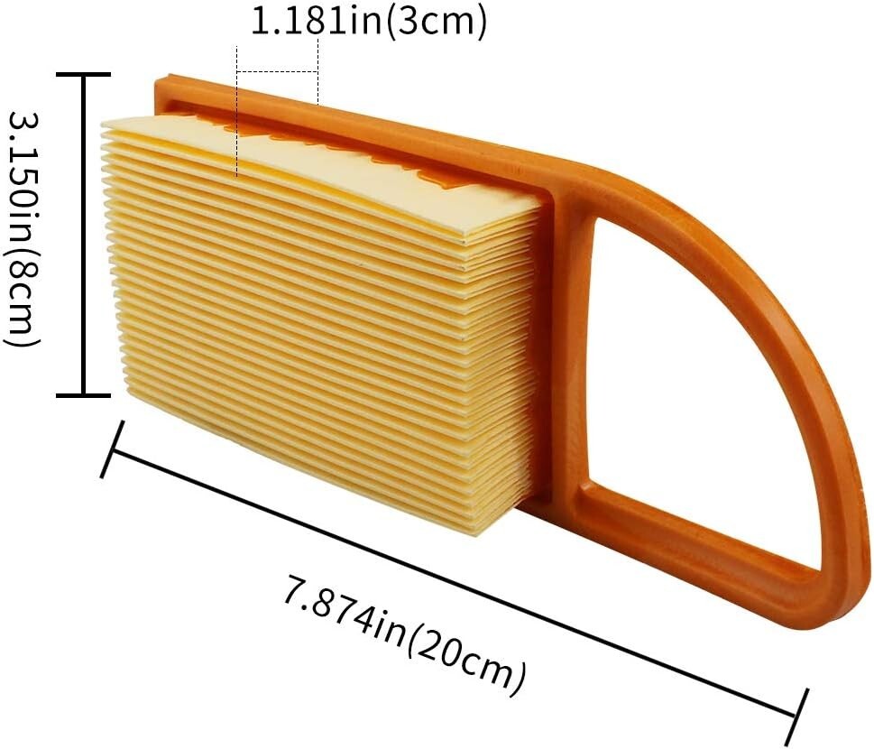 4282 141 0300B2 Pack Air Filter for Stihl BR600 BR550 BR500 Backpack Blower