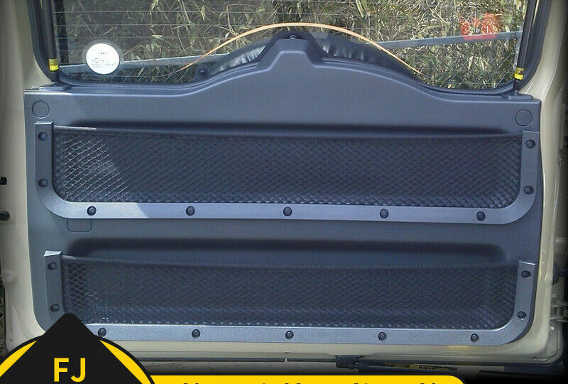 for Toyota FJ Cruiser 07-21 Rear Trunk Tail Door Toolbox Pocket Cage Storage Net