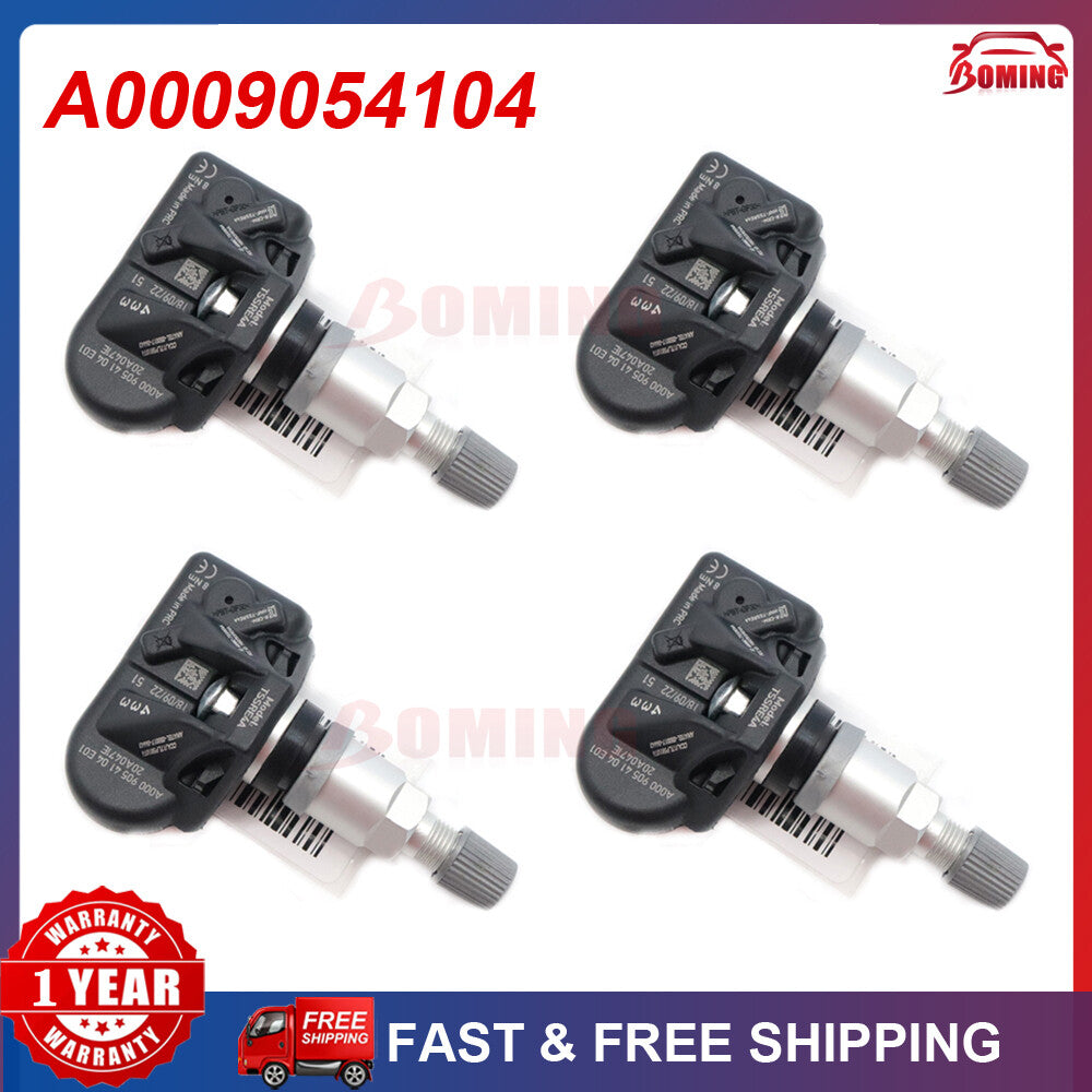 Four TPMS tire pressure sensors suitable for 2020 for Mercedes-Benz CLA GLB GLS A0009054104