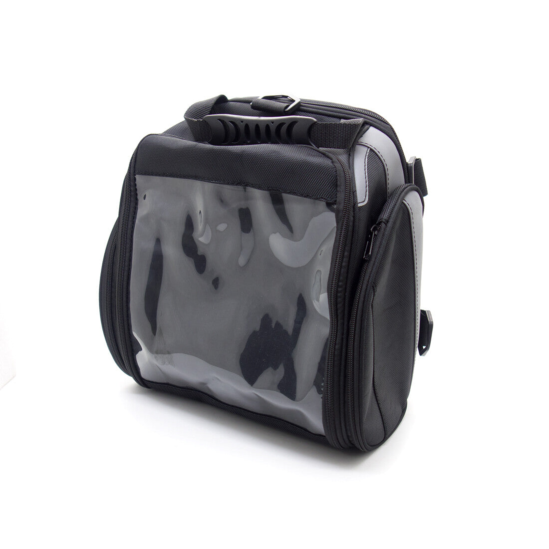 Black Oil Tank Bag Tail Saddle Bags Storage Pack Luggage Back for Seat Helmet bag Q