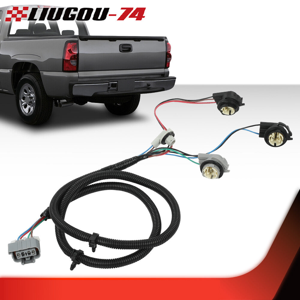 Left taillight harness 16531401 Suitable for 03-07 for Silverado for GMC for Sierra - v