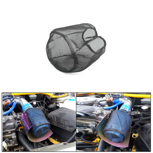 Engine cold air intake pre-filter cone cover waterproof mesh