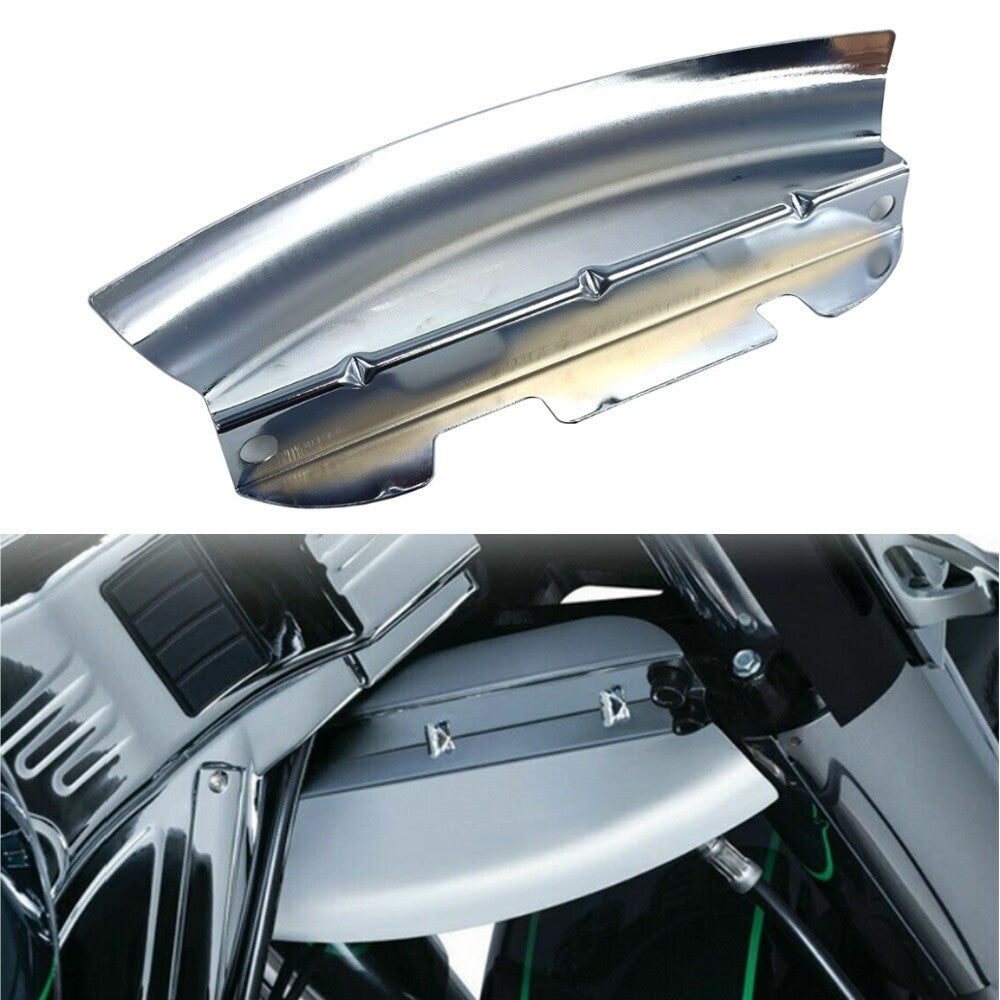 Chrome under-tree wind deflector for Harley Touring Street Glide 14-23- n