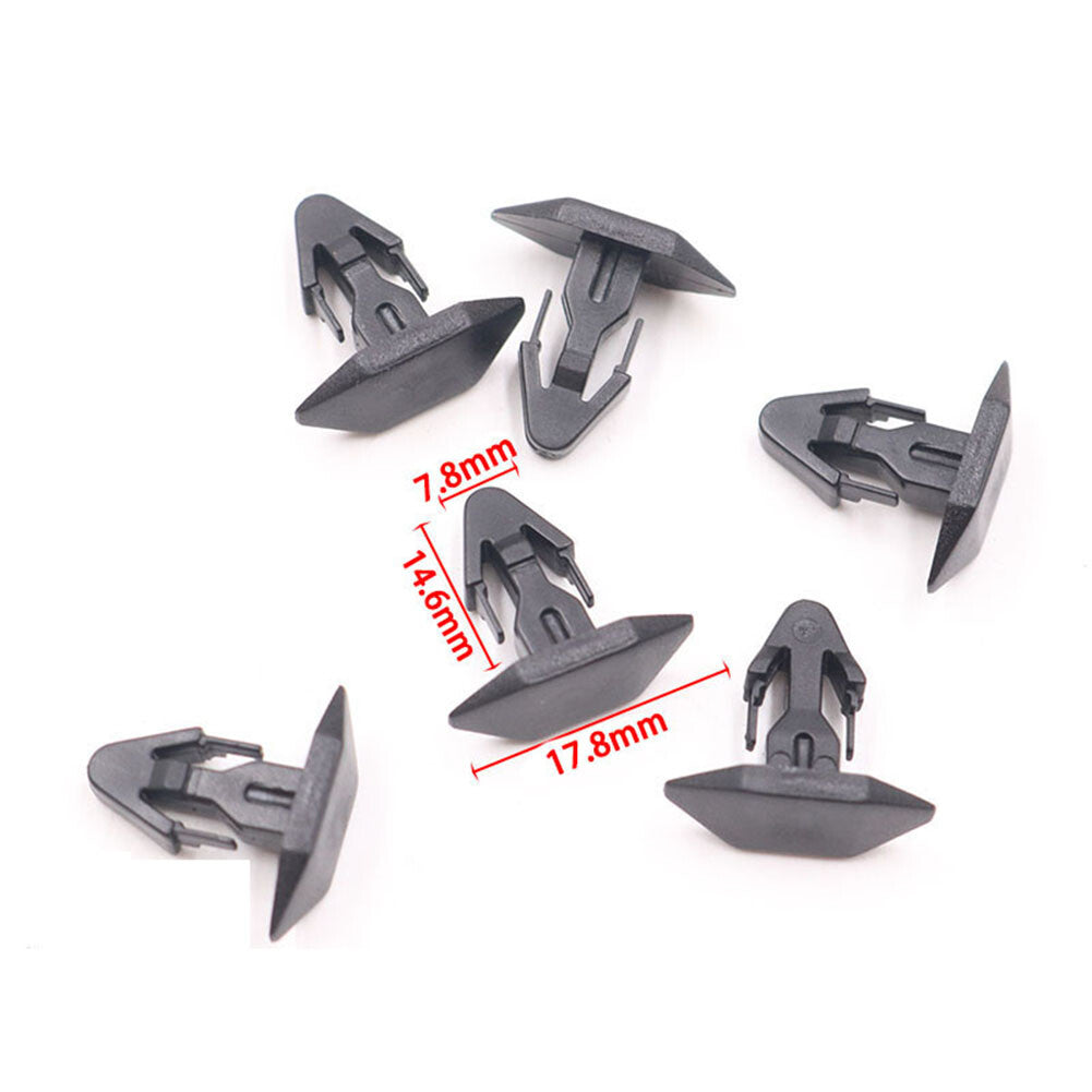 10 Car Hood Cowl Trim Panel Weatherstrip Retainer Clips for Honda for Civic LX