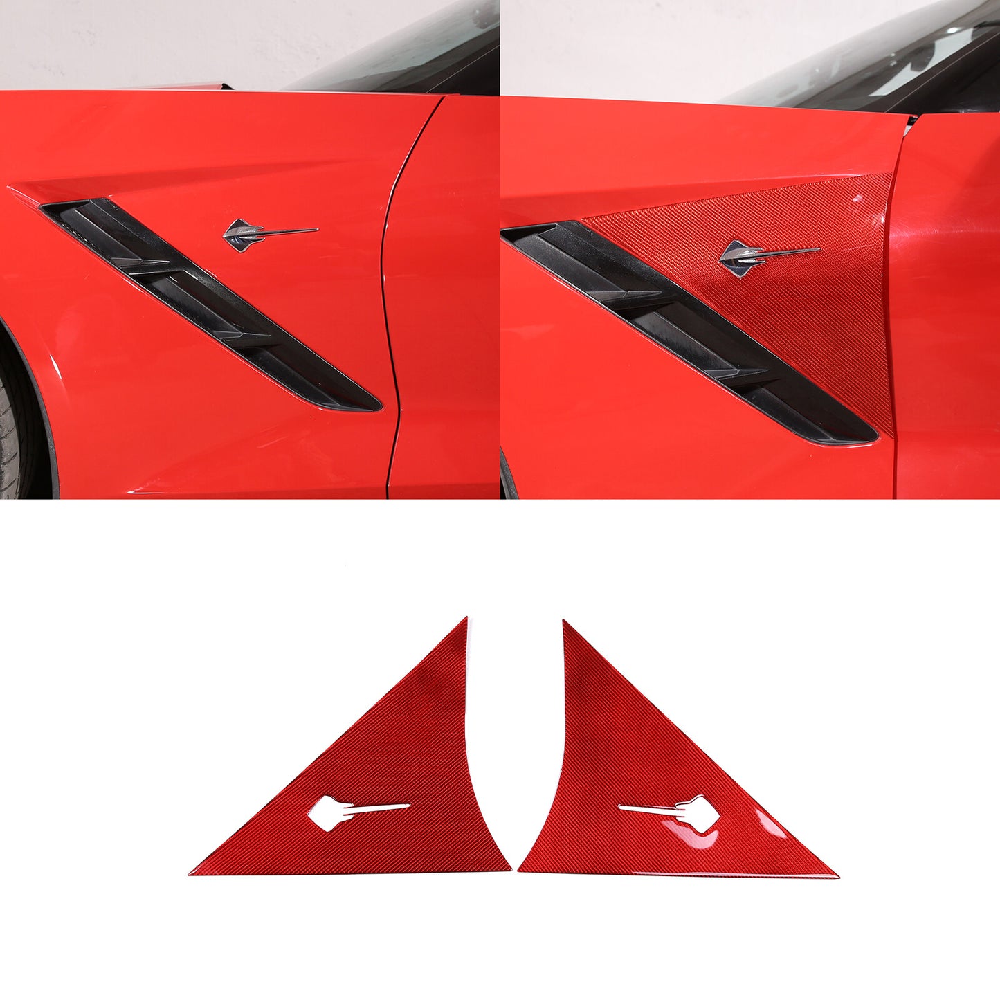 White ABS Instrument Air Socket Integration Frame Trim for Tacom@ 2016-20- v
