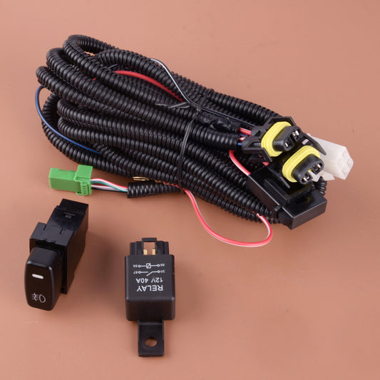 Hot H10 Fog Light Wire Harness Fit for Outlander Lancer Pajero v
