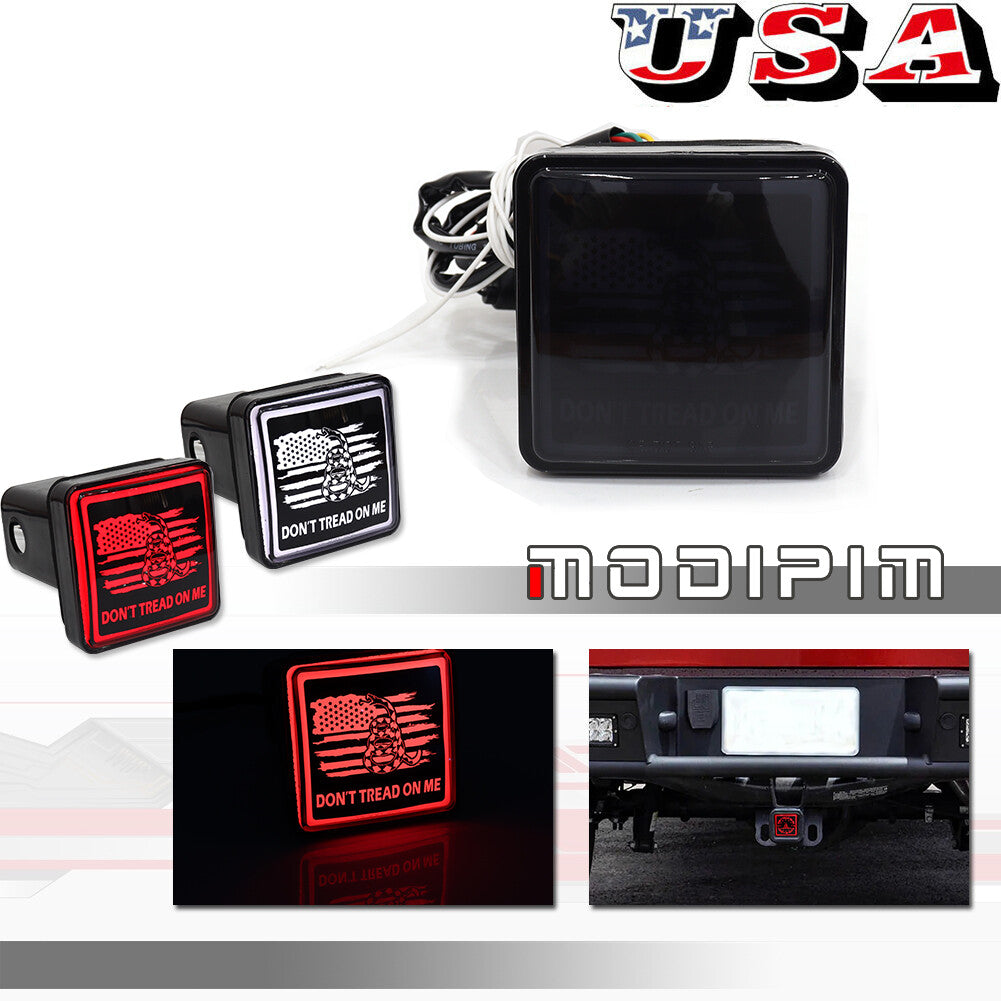 Do Not Tread On Me Custom Design Hood LED Brake Light for Pickup Trucks - v