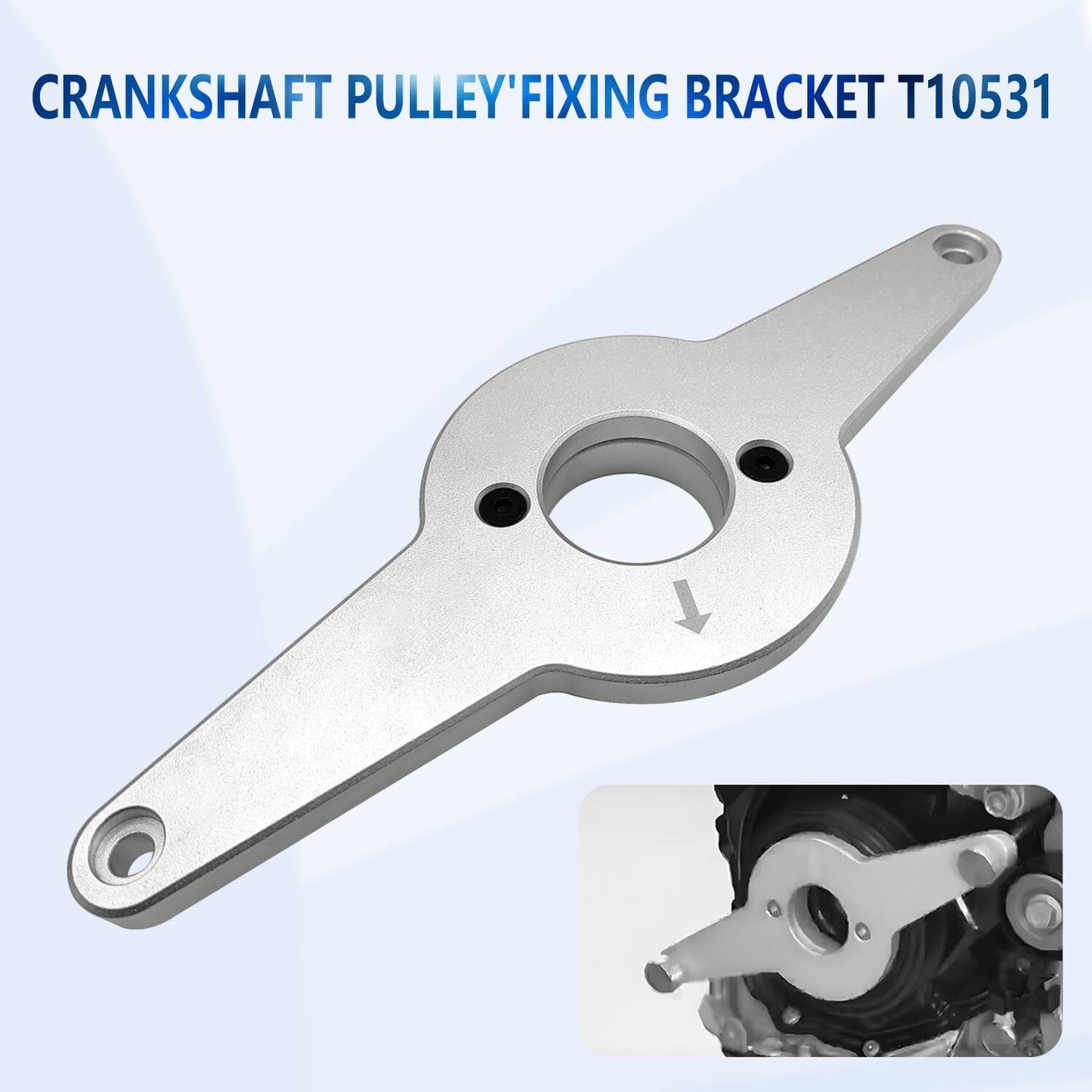 Engine Vibration Damper Holding Tool for VW for Audi for Seat for Skoda 1.8 2.0 EA888 T10531