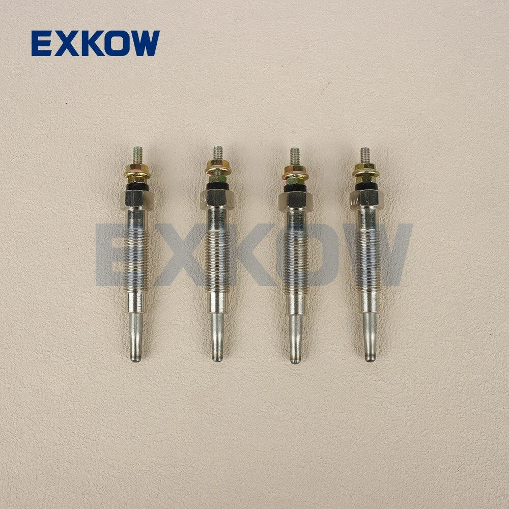4X Glow Plug for Mitsubishi Pajero for Challenger L200 Triton 4D56 2.5L MR577131 Q