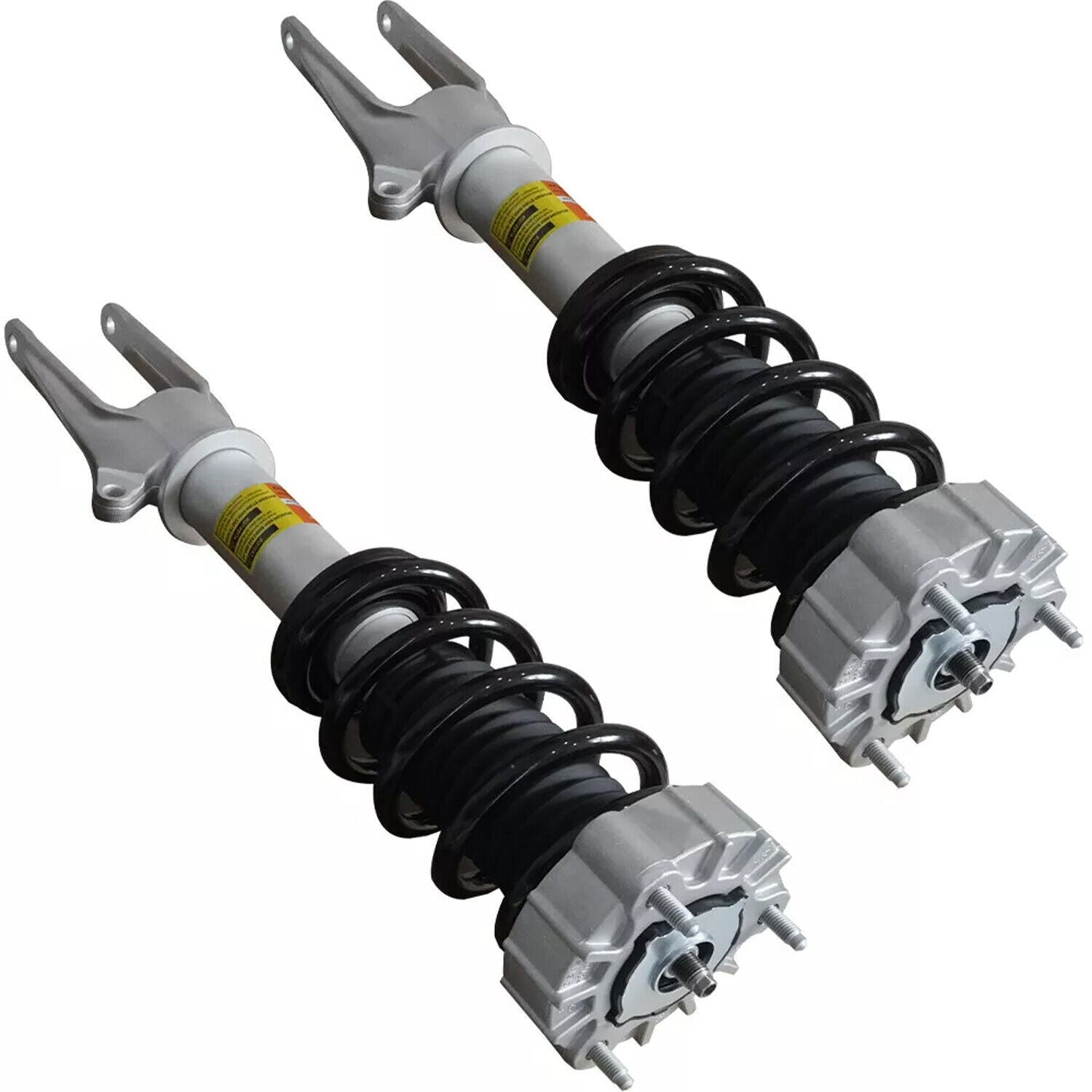 A pair of front shock absorber strut assemblies are suitable for BMW F10, F11, 528i, 530i, 535i, 550i xDrive, and AWD models.