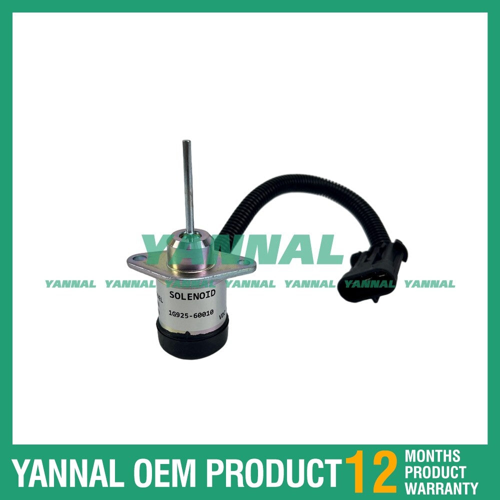 12V Fuel Stop Solenoid 6684826 For S150 S160 S175 S185 T190