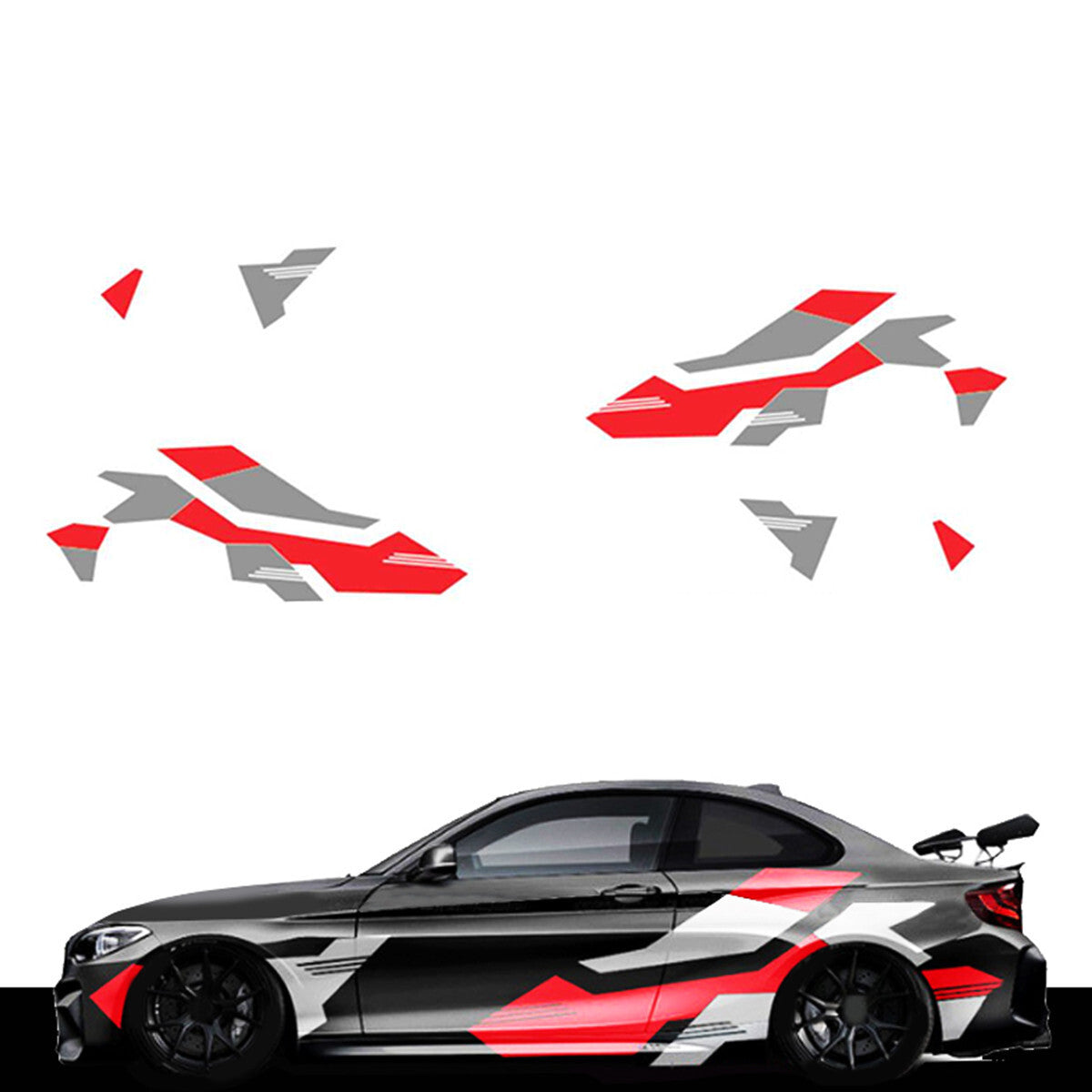 Car for SUV Both Side Sticker Vinyl Body Decals Waterproof DIY Accessories