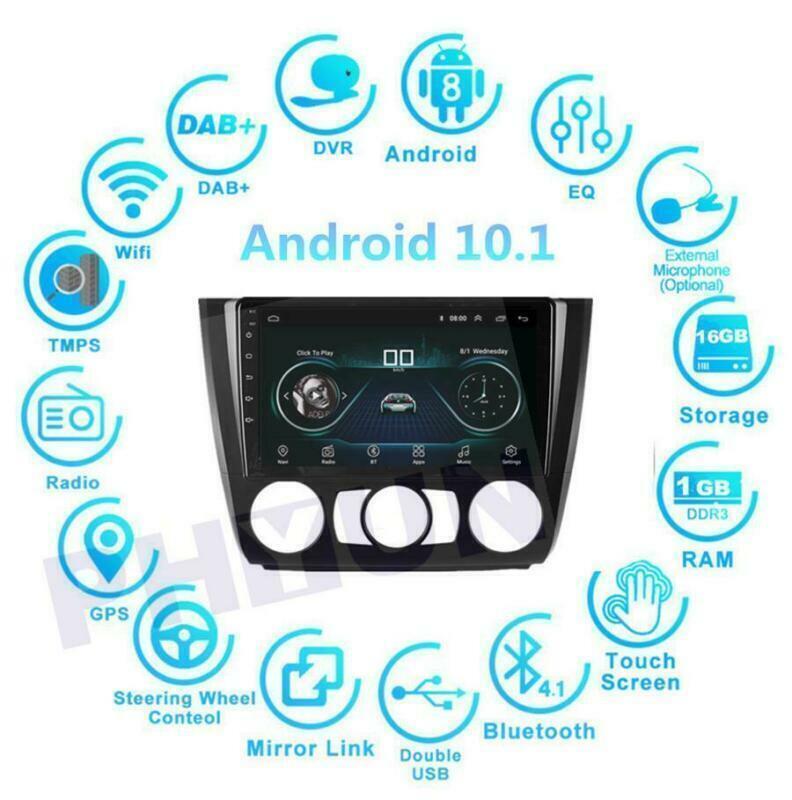 for BMW 1-Series E81-82 E87-88 04-11 9 Android 10 Stereo Radio Video GPS Player