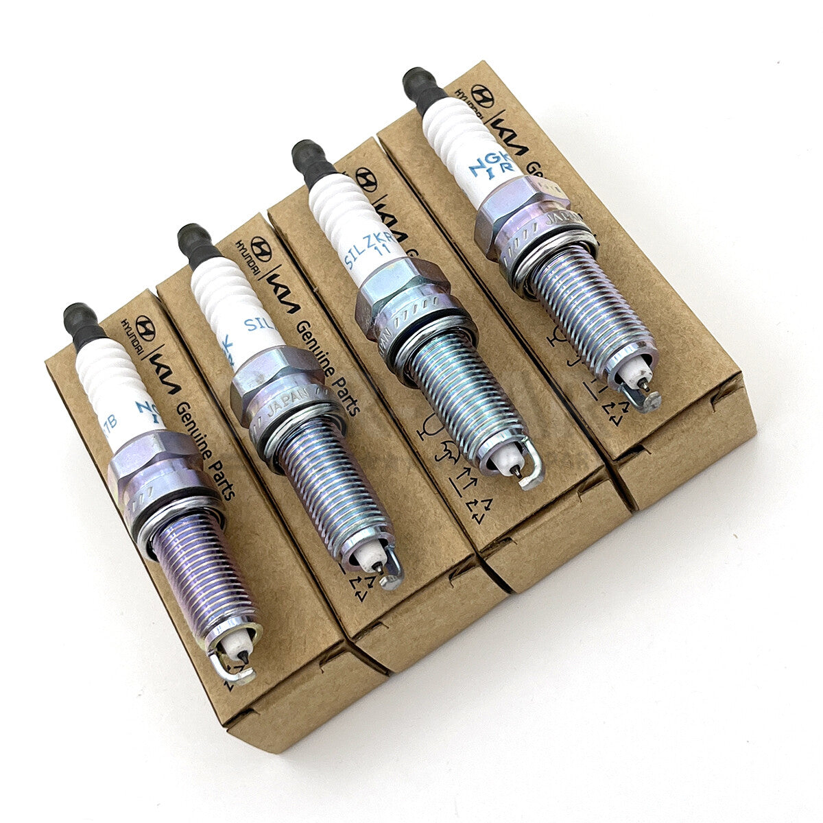 4 x Iridium Spark Plugs For 11-18 for Hyundai ElantraTucson for Kia Forte 1.8L 2.0L 2.4L