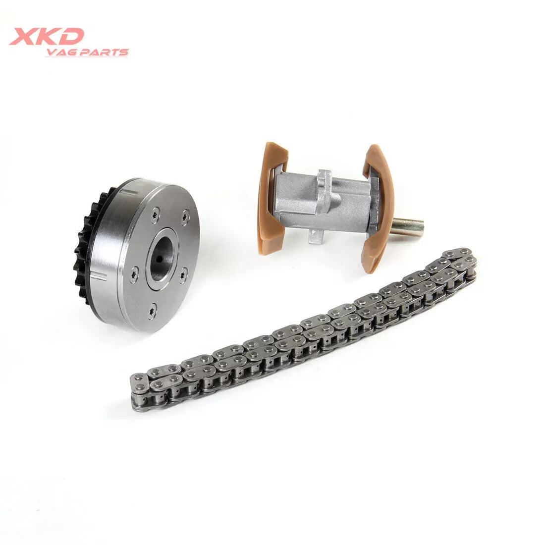 2.0L ALT Camshaft Adjuster Chain Tensioner Kit Fit for Audi for A4 01-08 058109229B