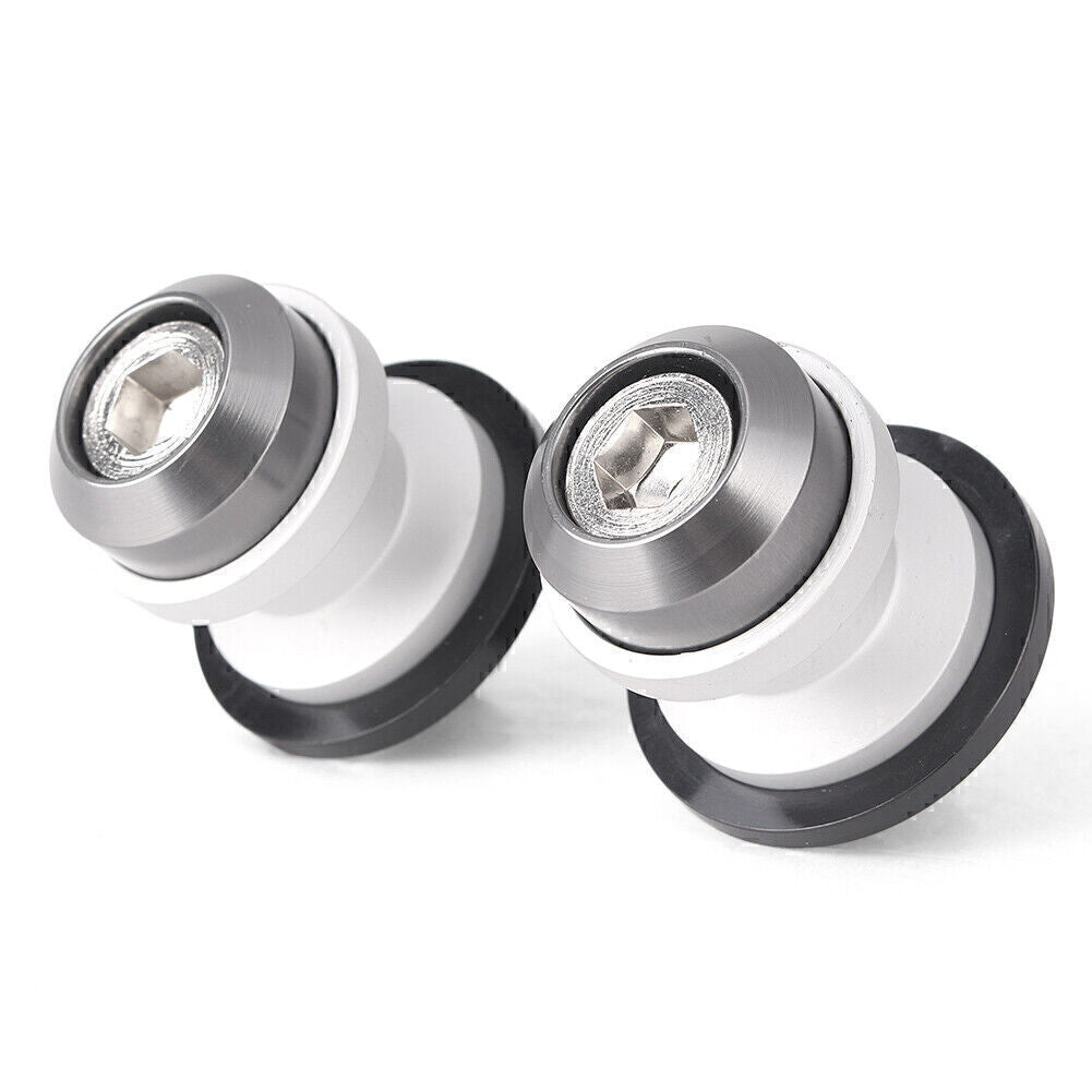 Gray 10mm CNC Motorcycle Swingarm Sliders Spools for kawasaki Z750 Z750 Z1000ly