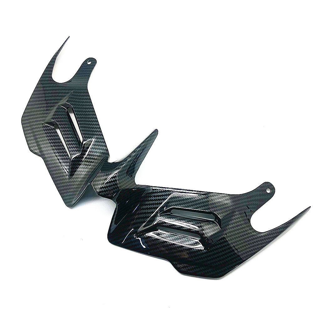 WINGLET FIN FAIRING COWL AERODYNAMICS carbon fiber for 2008-2016 for YAMAHA YZF R6
