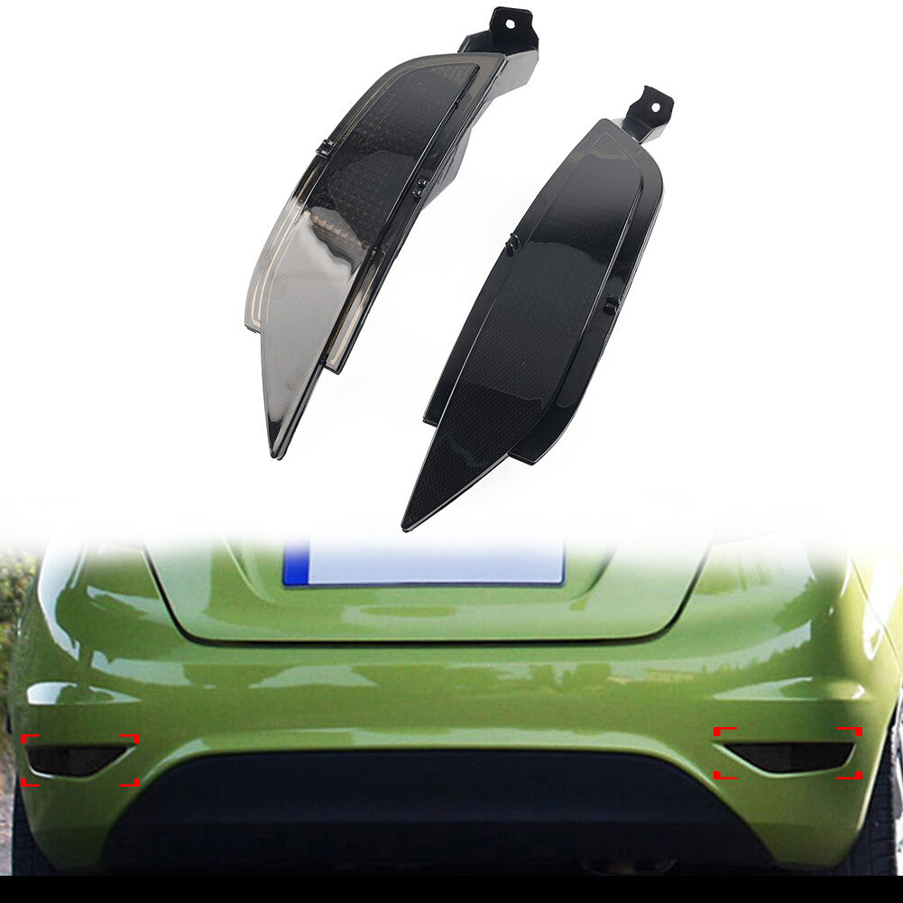 Rear Bumper Reflector Tail Light Bars Brake Parking Warning Fit for Ford Fiesta MK6