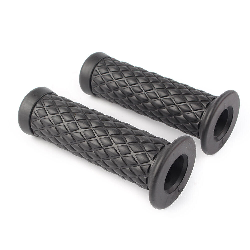 2pcs Universal 7/8 22.2mm Handlebar Rubber Hand Grips for Honda for Kawasaki for Yamaha