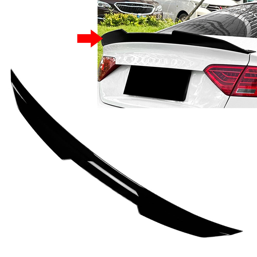 Tail Wing Rear Trunk Spoiler Wing for Audi A5 S5 8T 4 Door Sportback 2007-16