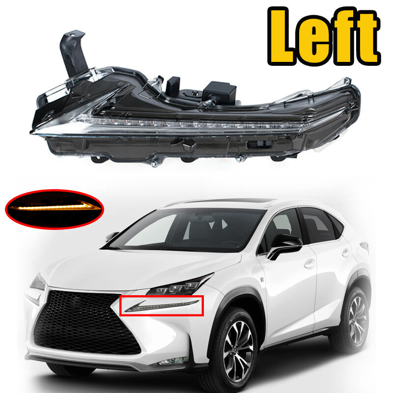 Left LED Daytime Running Light for Lexus F-Sport NX200t NX300 NX300h 2015-2021