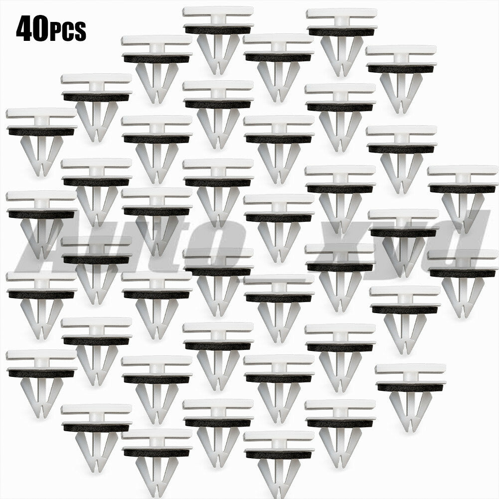 40-piece pack of external rocker panel molding retainers with seals  for ford  Fusion 2013 OM