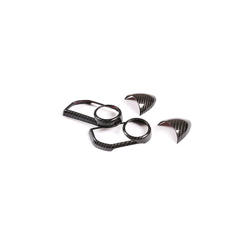 Carbon ABS Steering Wheel Switch Cover for Land Rover Discovery 5 17-18 Trim B n