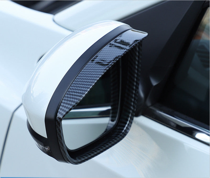 For Sentra 2020-2023 Carbon Fiber Mirror Rain Eyebrow Cover v