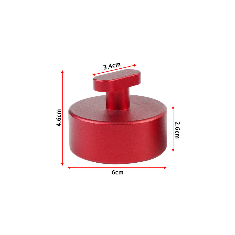 4Pcs Jack Pad Jacking Lift Pad for Chevrolet for Corvette 2014+ C7 Z51 Z06 Aluminum Red