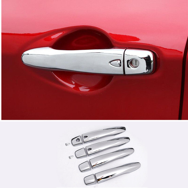 Fit For Kicks 2017-2020 ABS Chrome Side Door Handle Cover Trim v