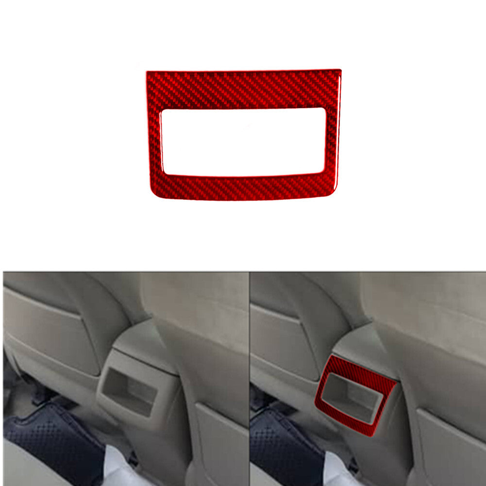 2Pcs Red Carbon Fiber Door Handle Cover Trim For Supra A90 2019-2022 v