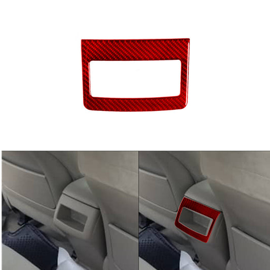2Pcs Red Carbon Fiber Door Handle Cover Trim For Supra A90 2019-2022 v