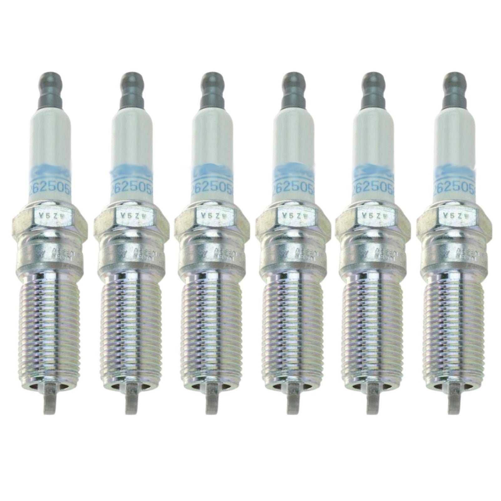 6-piece Iridium Spark Plug Set 41-103 for Chevrolet for GMC , for Hummer , and for Isuzu 12681663