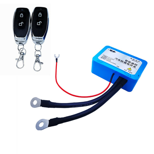 Battery Isolator Switch Disconnect Power Cut Off Kill w/2 Remote for Car Truck