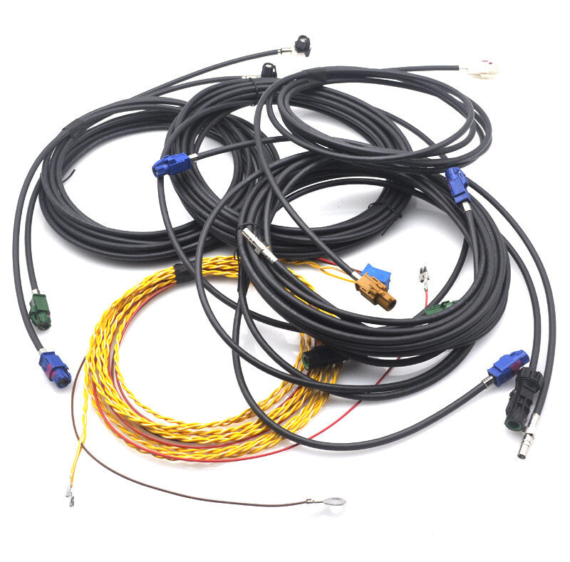 Retrofit Surround 360 Camera Wiring Harness cable for Mercedes W166 GLE X166 GLS v