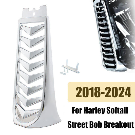 Chin rectifier boiler lower radiator cover for Harley Softail 2018 - 2024 Chin n