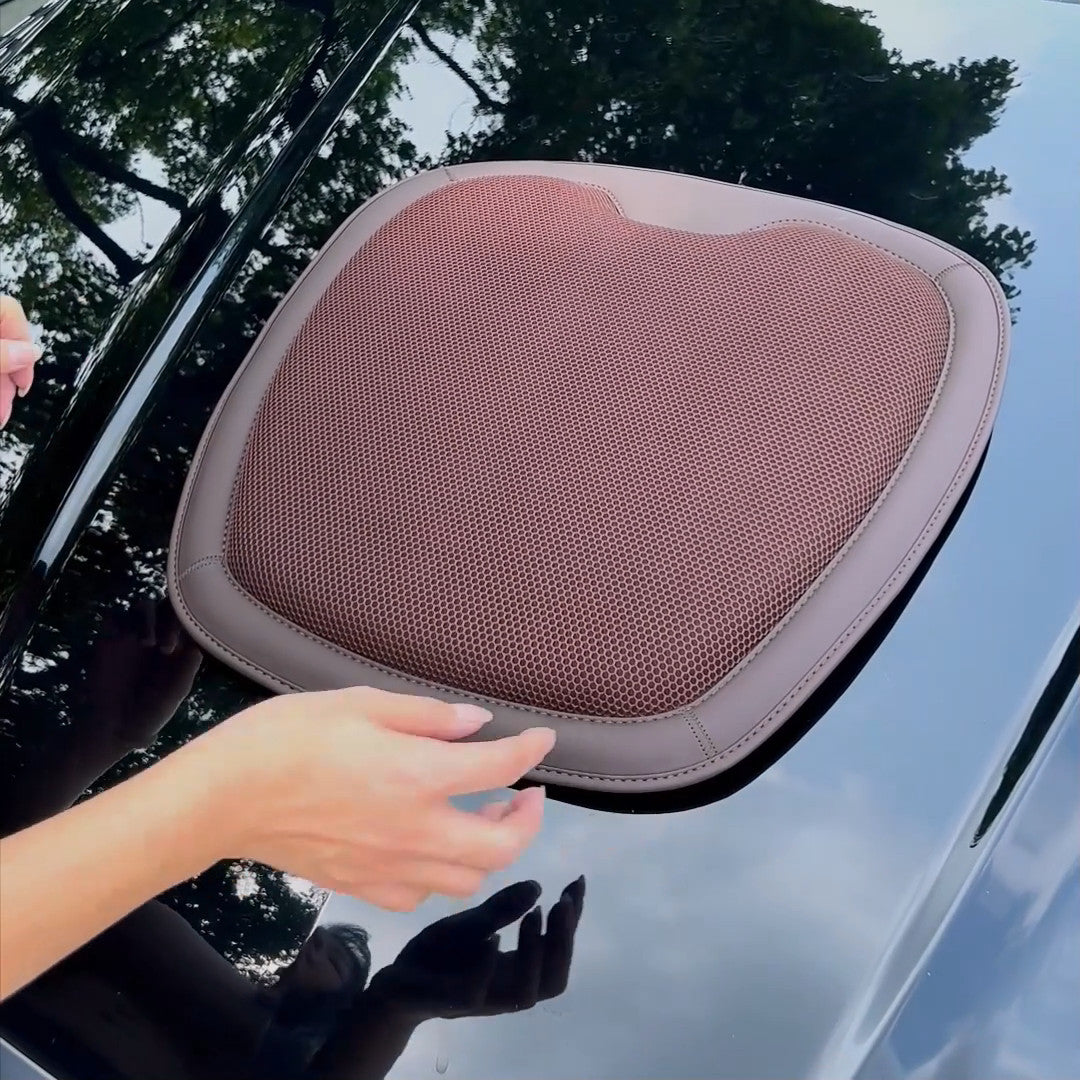 Front for Seat Cover Car Chair Cushion Mesh Breathable Non-Slip Mat Pad Protector