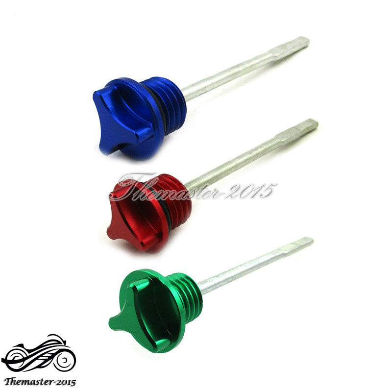 CNC Engine Oil Dipstick For 50 70 110 125 cc XR50 CRF YCF SDG SSR Pit Dirt Bike Q