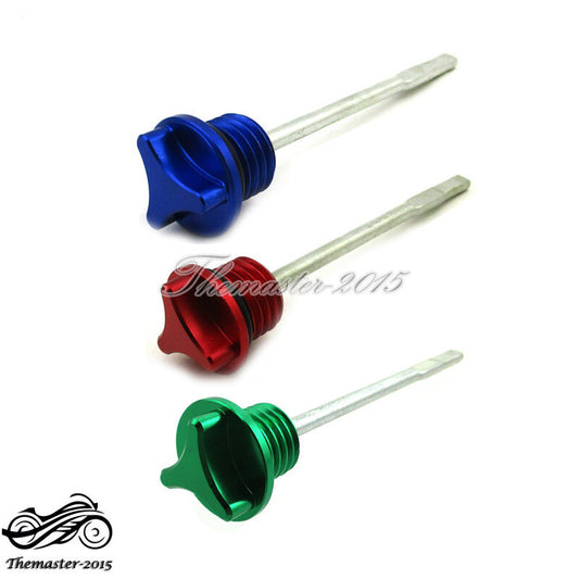 CNC Engine Oil Dipstick For 50 70 110 125 cc XR50 CRF YCF SDG SSR Pit Dirt Bike Q