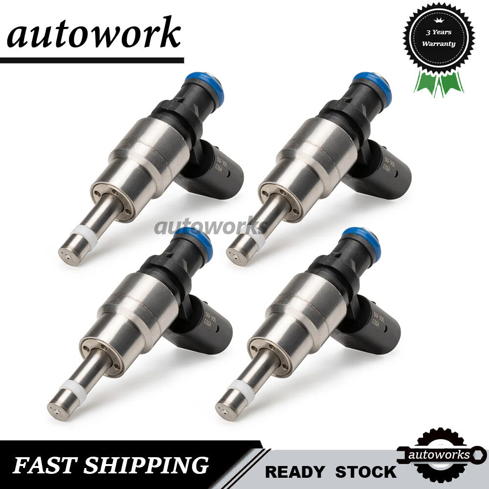 4PCS Fuel Injector for Audi Q5 2011 Cc 2009-2011 Eos 2011 06F906036A 06A906036D