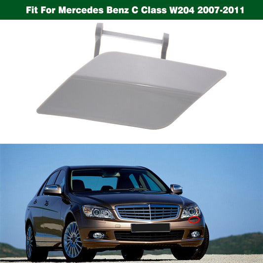 Front Bumper Headlight Washer Nozzle Cover Left for Benz C-Class W204 2007-2011 Q