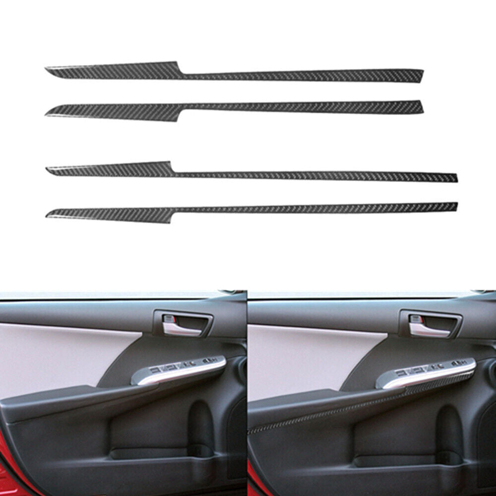 Carbon Fiber Interior Ashtray Panel Cover Trim For 5 F10 2011-2017 v