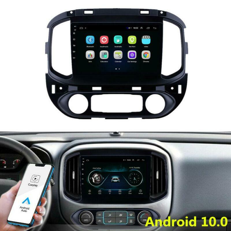 Compatible with 2015-2017 Colorado CarPlay Android 10.0 Radio GPS 9-inch Stereo Head Unit n