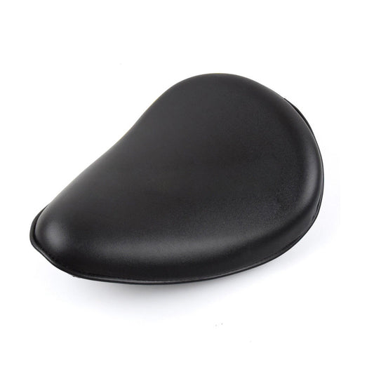 Black PU Leather Style Solo for Seat for Harley Sportster Chopper Bobber Custom Q