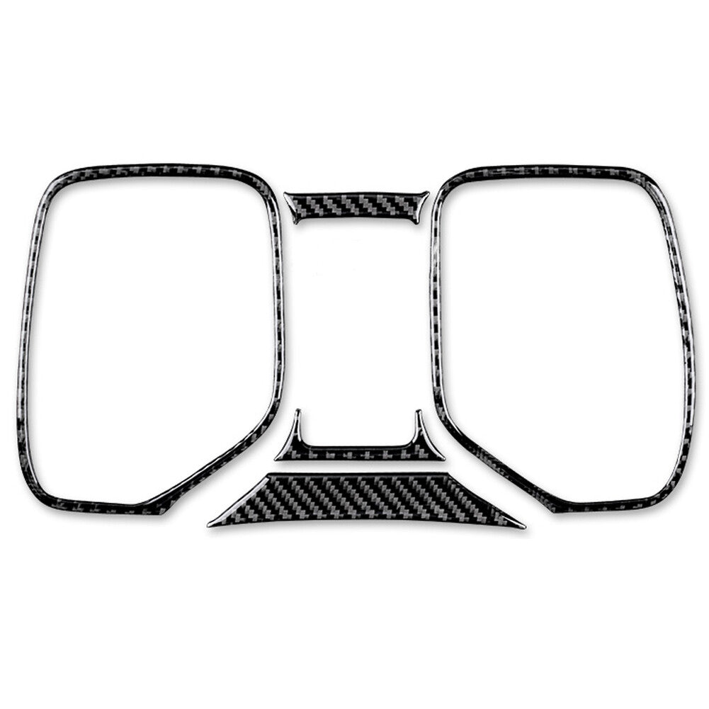 Suitable for Corolla 2020-2023 black titanium rear armrest cup holder frame- v